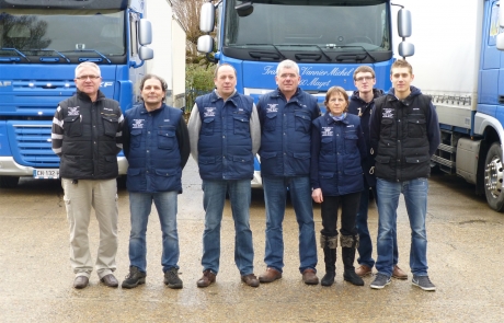 L'équipe Transports Vannier 2015